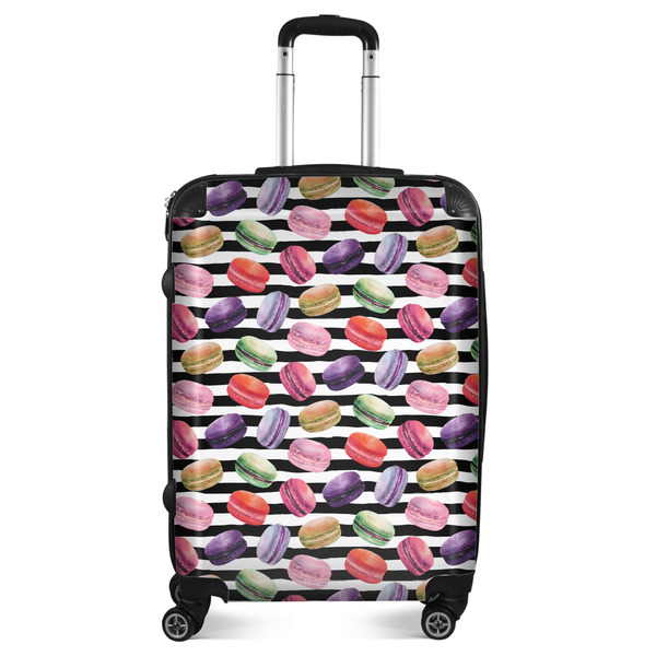 Custom Macarons Suitcase - 24" Medium - Checked