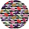 Macarons Melamine Plate 8 inches