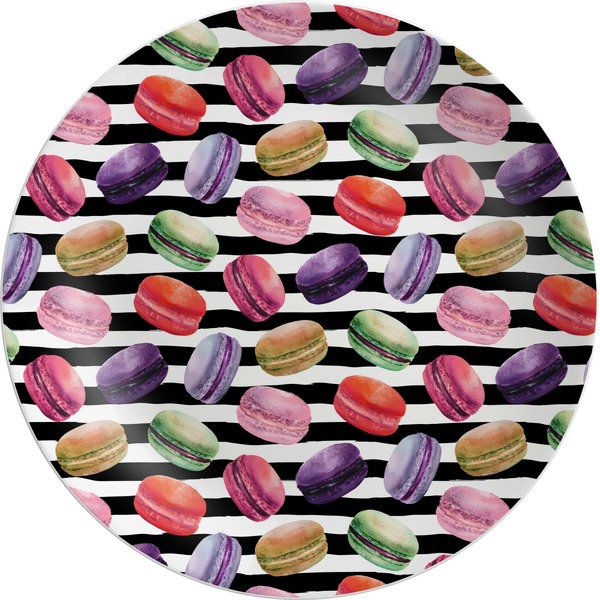 Custom Macarons Melamine Plate