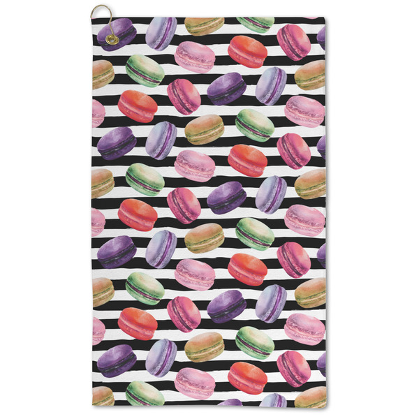 Custom Macarons Microfiber Golf Towel - Large