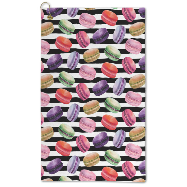 Custom Macarons Microfiber Golf Towel - Large