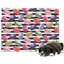 Macarons Dog Blanket - Large (Personalized)
