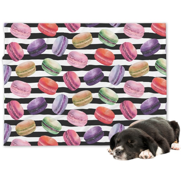 Custom Macarons Dog Blanket - Regular (Personalized)