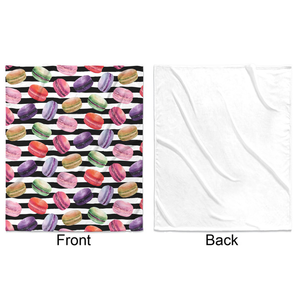 Macarons Minky Blanket - 50"x60" - Single Sided - Front & Back