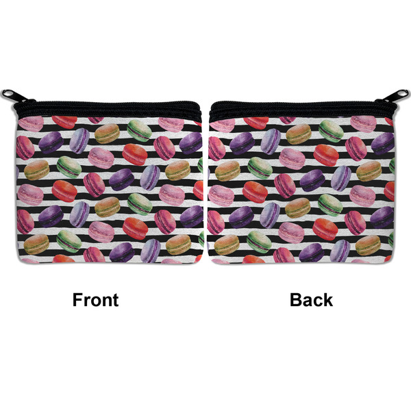 Macarons Neoprene Coin Purse - Front & Back (APPROVAL)