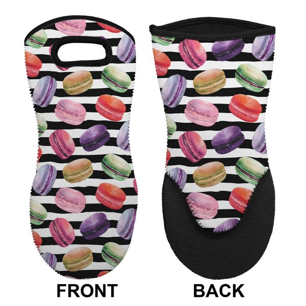Macarons Neoprene Oven Mitt (Front & Back)