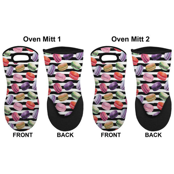 Macarons Neoprene Oven Mitt - Set of 2 - Approval