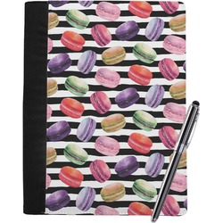 Macarons Notebook Padfolio - Large