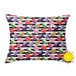 Macarons Outdoor Throw Pillow (Rectangular) (Personalized)