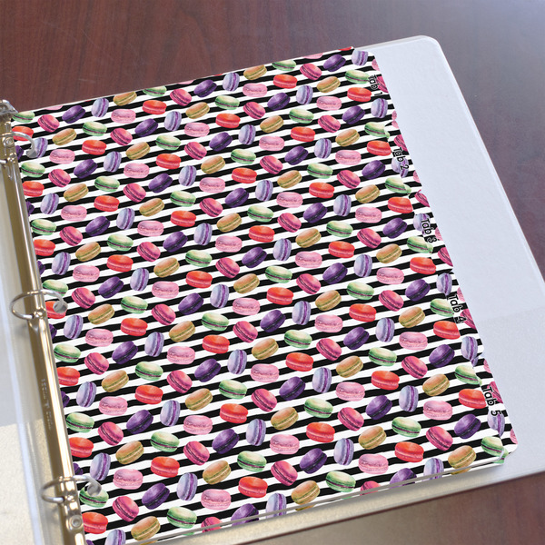 Macarons Page Dividers - Set of 5 - In Context
