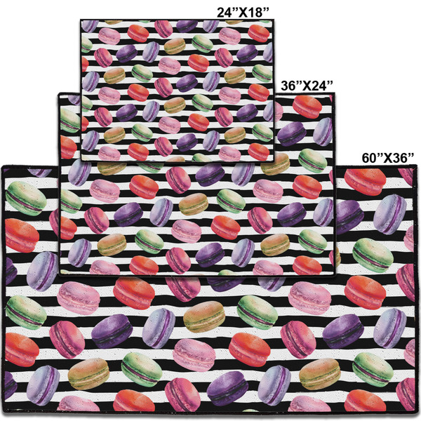 Macarons Personalized Door Mat - Group Parent IMF