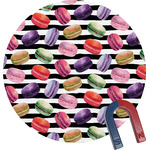 Macarons Round Fridge Magnet
