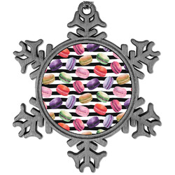Macarons Vintage Snowflake Ornament