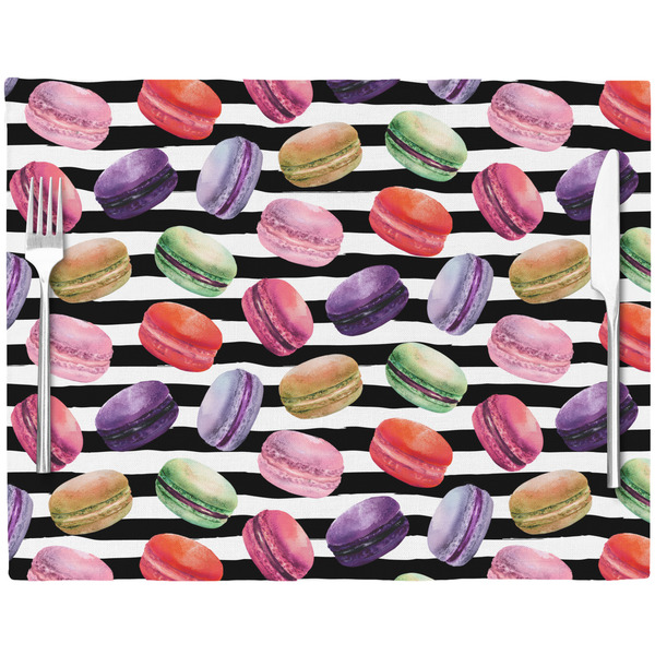 Macarons Placemat with Props
