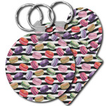 Macarons Plastic Keychain