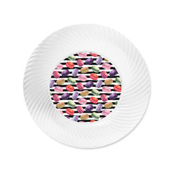 Macarons Plastic Party Appetizer & Dessert Plates - 6"
