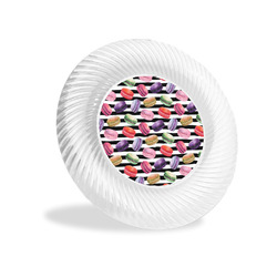 Macarons Plastic Party Appetizer & Dessert Plates - 6"