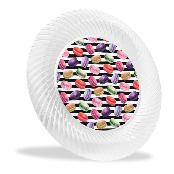 Custom Macarons Plastic Party Dinner Plates - 10"