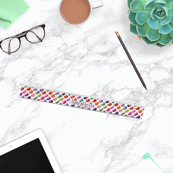 Macarons Plastic Ruler - 12" - LIFESTYLE