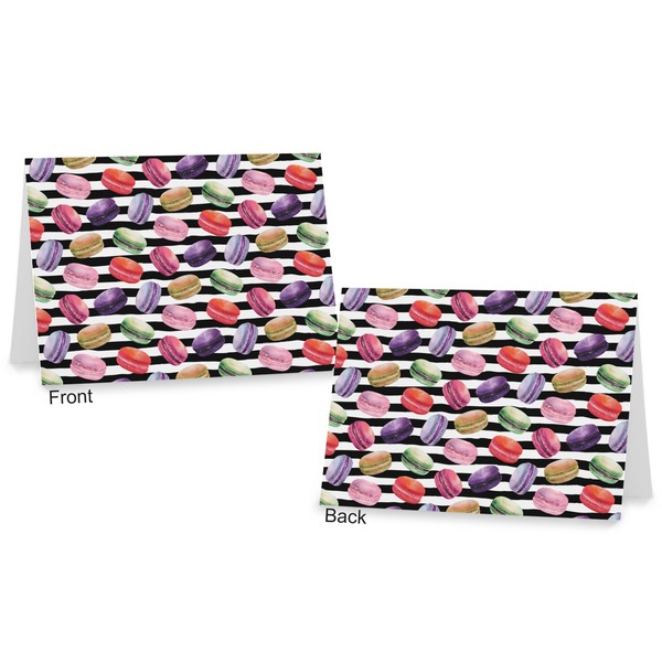 Macarons Postcard - Front and Back