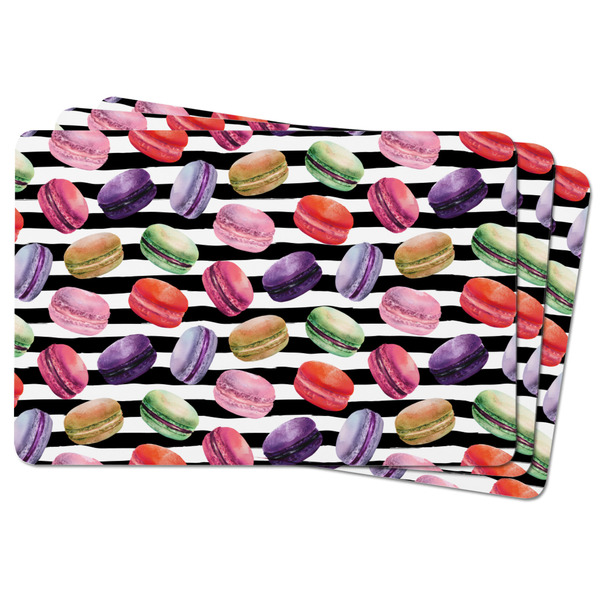 Macarons Rectangular Fridge Magnet - THREE