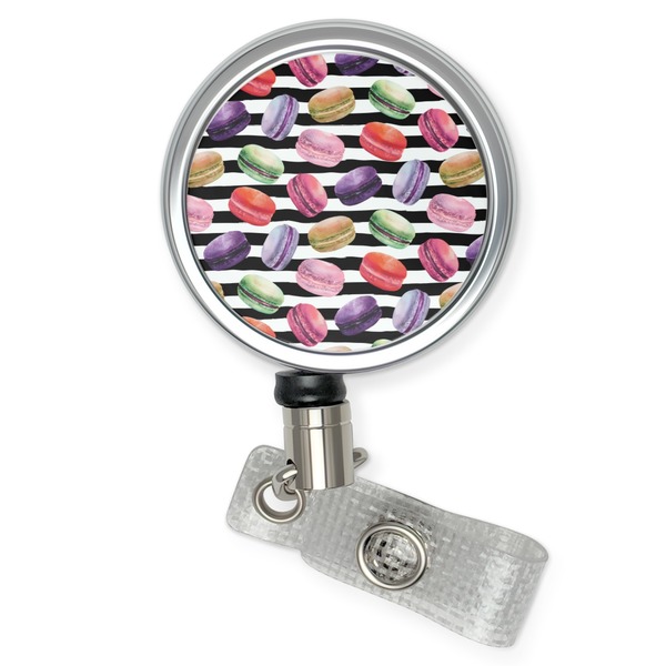 Custom Macarons Retractable Badge Reel