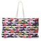 Macarons Large Rope Tote Bag - Front View