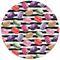Macarons Round Mousepad - APPROVAL