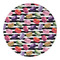 Macarons Round Paper Coaster - Approval