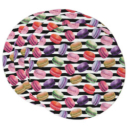 Macarons Round Paper Coasters