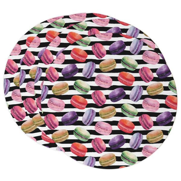 Custom Macarons Round Paper Coasters