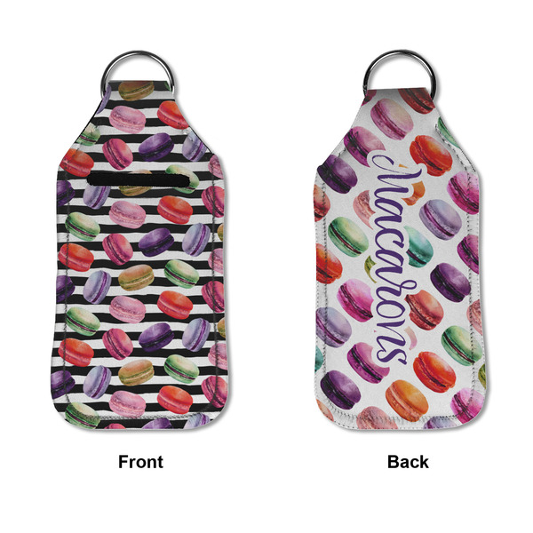 Macarons Sanitizer Holder Keychain - Large APPROVAL (Flat)