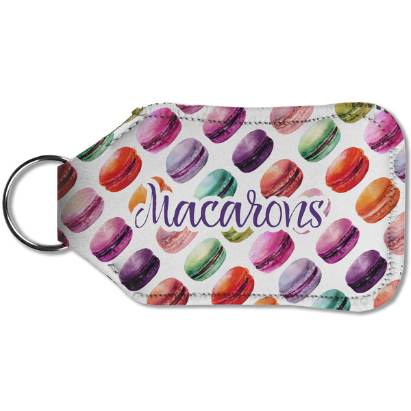 Macarons Sanitizer Holder Keychain - Small (Back)