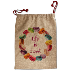 Macarons Santa Sack - Front