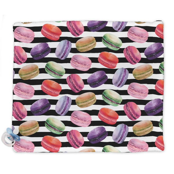 Custom Macarons Security Blanket - Single Sided