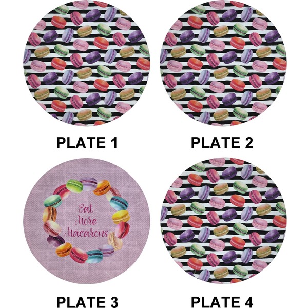 Macarons Set of Appetizer / Dessert Plates (Approval)