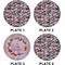 Macarons Set of Lunch / Dinner Plates (Approval)