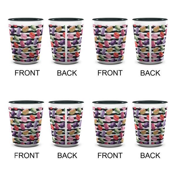 Macarons Shot Glassess - Two Tone - Set of 4 - APPROVAL