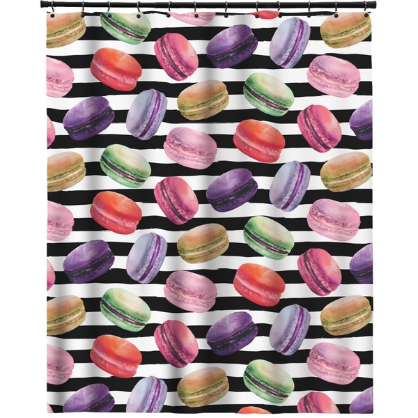 Custom Macarons Extra Long Shower Curtain - 70"x84"