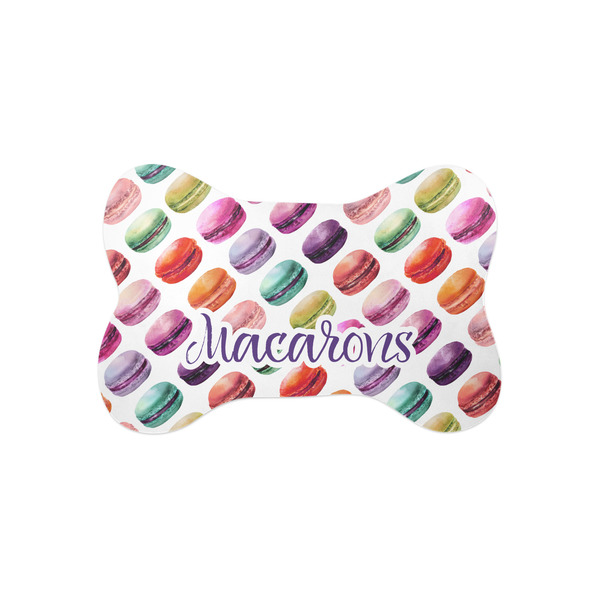 Custom Macarons Bone Shaped Dog Food Mat (Small)