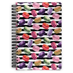 Macarons Spiral Notebook - 7x10