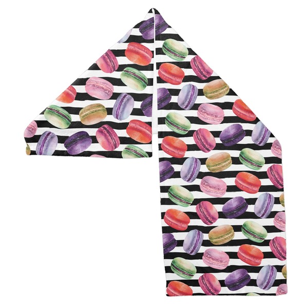 Macarons Sports Towel Folded - Both Sides Showing