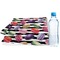 Macarons Sports Towel Folded with Water Bottle