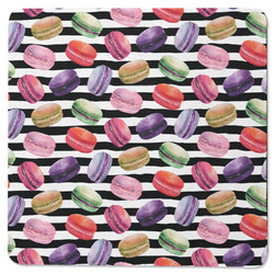 Macarons Square Rubber Backed Coaster