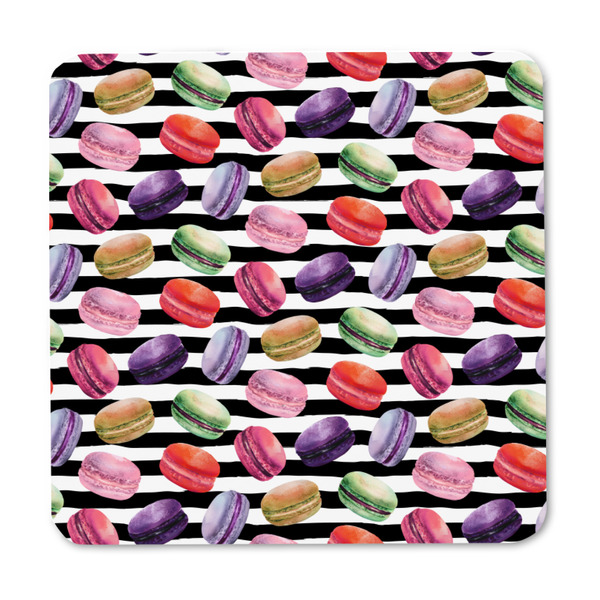 Macarons Square Fridge Magnet - FRONT