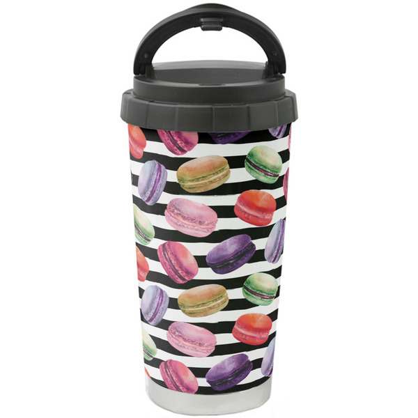 Custom Macarons Stainless Steel Coffee Tumbler