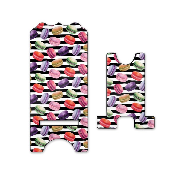 Macarons Stylized Phone Stand - Front & Back - Small