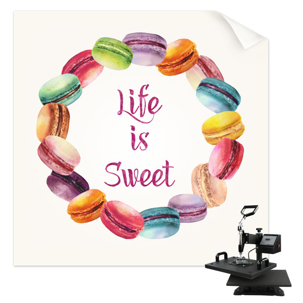 Custom Macarons Sublimation Transfer - Youth / Women (Personalized)