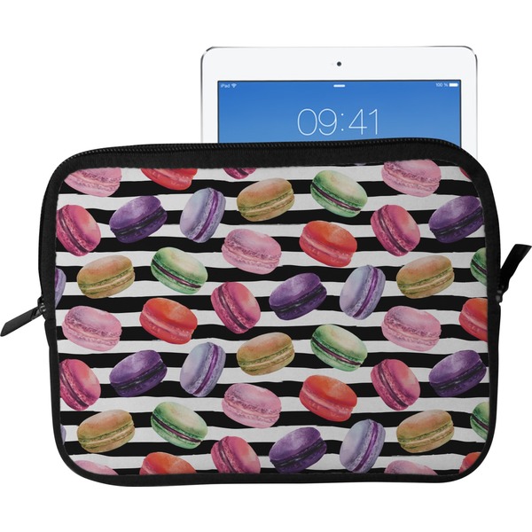 Custom Macarons Tablet Case / Sleeve - Large