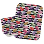 Macarons Burp Cloths - Fleece - Set of 2